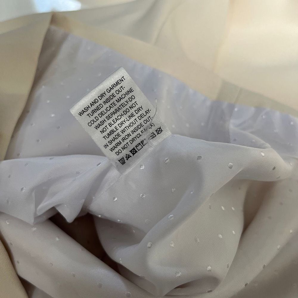 L'Academie The Rosemarie Mini Dress in Ivory - Picture 12 of 14